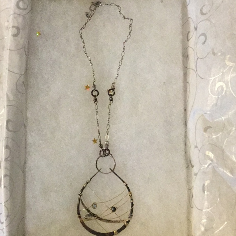 Vanessa Gilbert Necklace wire wrapped